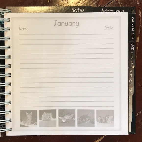 Birthday/Address Book - Picture 6 of 8